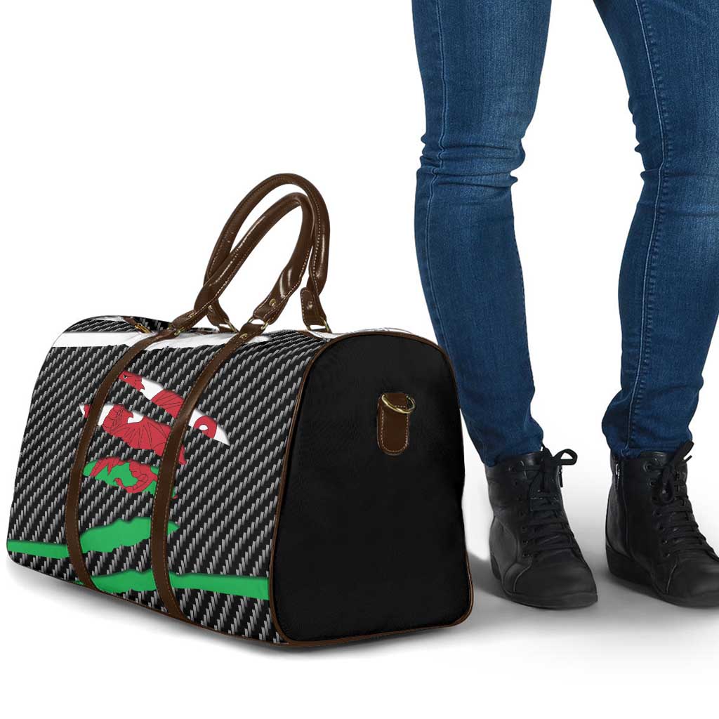 Wales Beast Travel Bag Ripped Flag Graphic - Wonder Print Shop