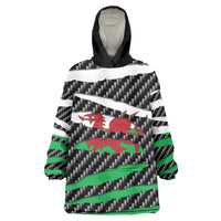 Wales Beast Wearable Blanket Hoodie Ripped Flag Graphic - Wonder Print Shop