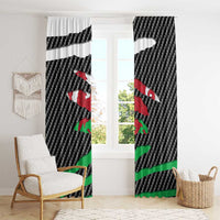 Wales Beast Window Curtain Ripped Flag Graphic - Wonder Print Shop