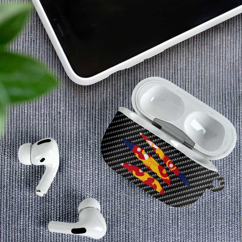Finland Beast AirPods Case Ripped Flag Graphic - Wonder Print Shop