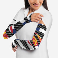 Finland Beast Arm Sleeves Ripped Flag Graphic - Wonder Print Shop