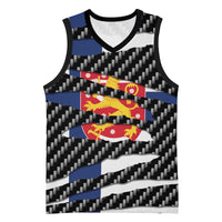 Finland Beast Basketball Jersey Ripped Flag Graphic - Wonder Print Shop
