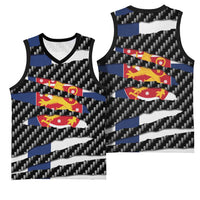 Finland Beast Basketball Jersey Ripped Flag Graphic - Wonder Print Shop