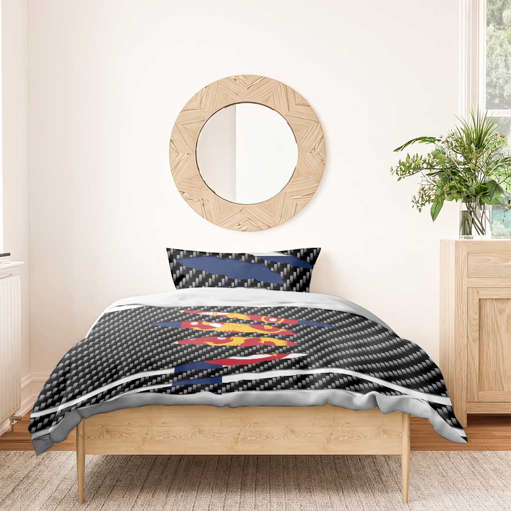 Finland Beast Bedding Set Ripped Flag Graphic - Wonder Print Shop