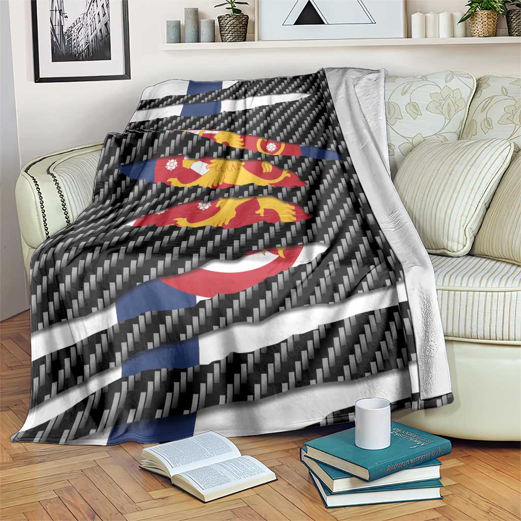 Finland Beast Blanket Ripped Flag Graphic - Wonder Print Shop