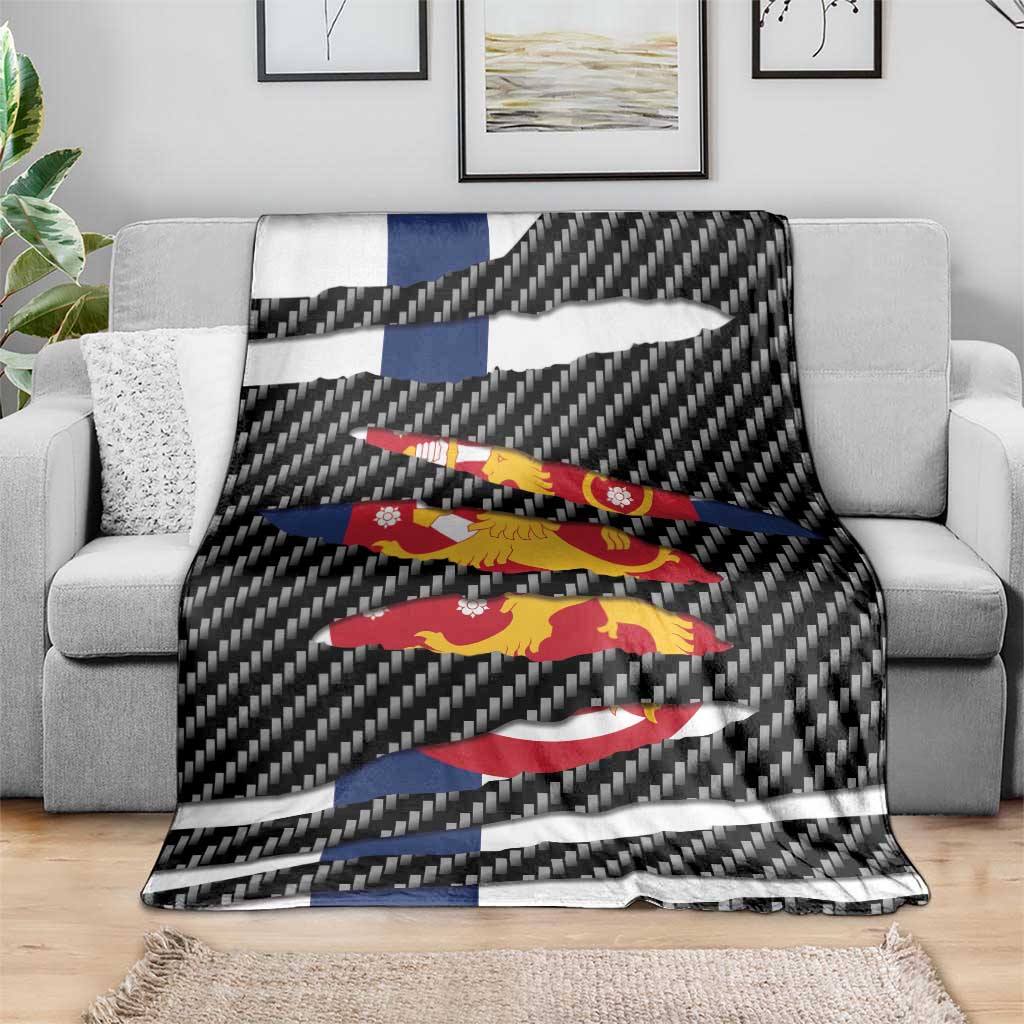 Finland Beast Blanket Ripped Flag Graphic - Wonder Print Shop