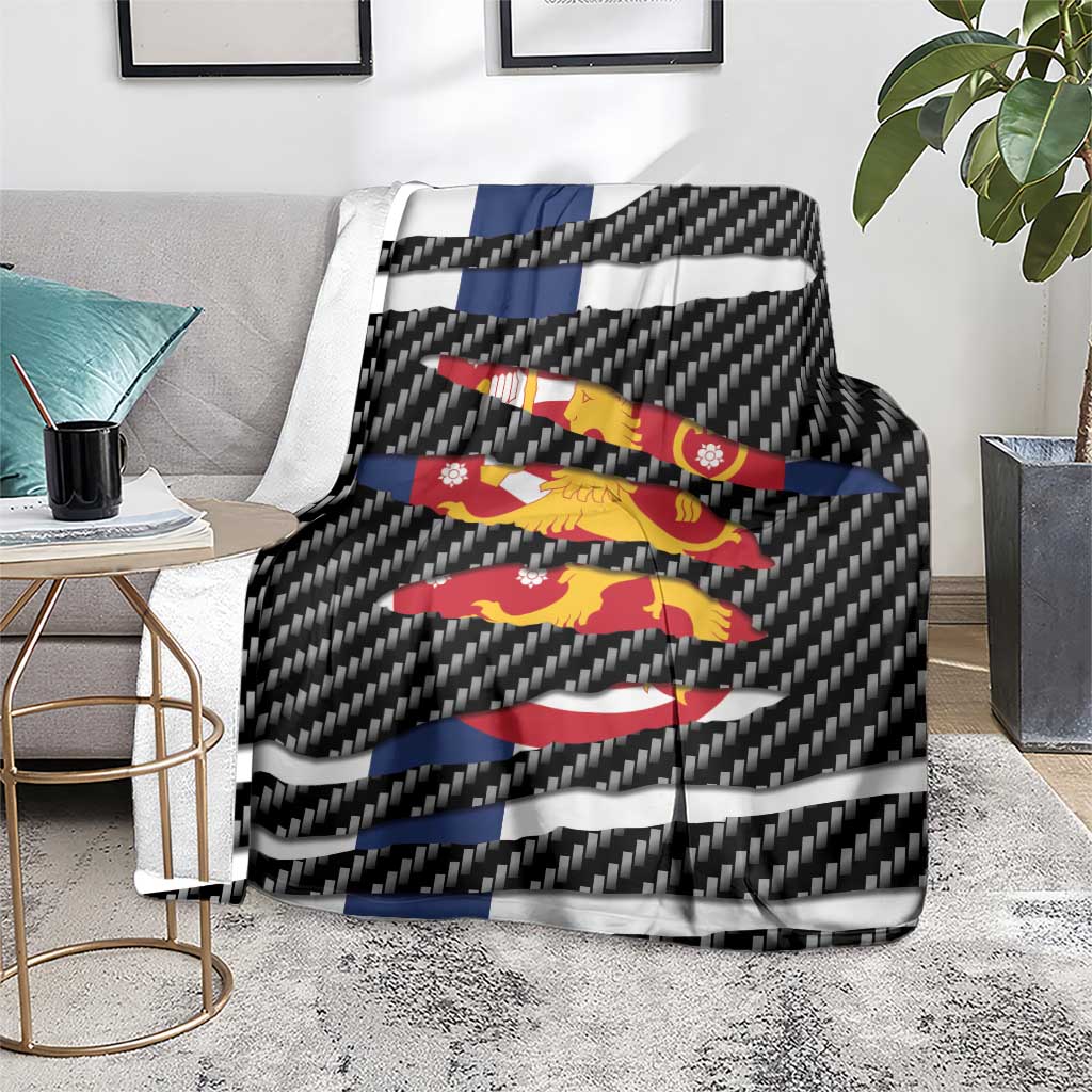 Finland Beast Blanket Ripped Flag Graphic - Wonder Print Shop