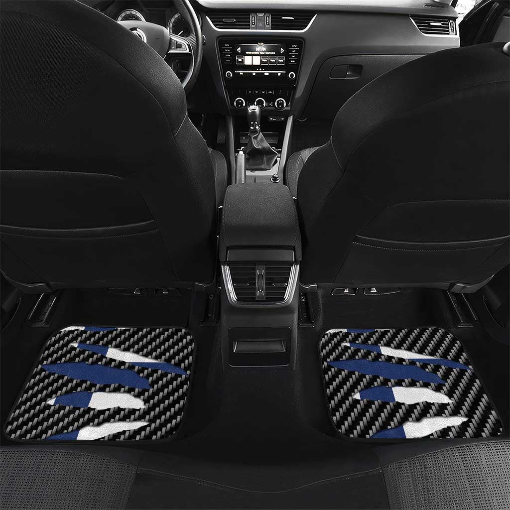 Finland Beast Car Mats Ripped Flag Graphic - Wonder Print Shop