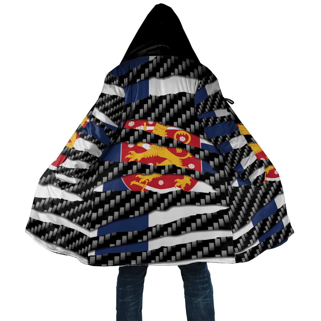 Finland Beast Cloak Ripped Flag Graphic - Wonder Print Shop