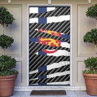 Finland Beast Door Cover Ripped Flag Graphic - Wonder Print Shop