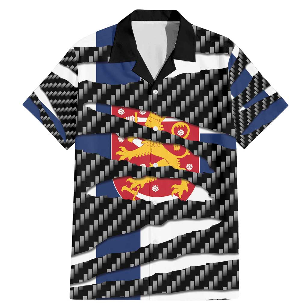 Finland Beast Family Matching Mermaid Dress and Hawaiian Shirt Ripped Flag Graphic - Wonder Print Shop