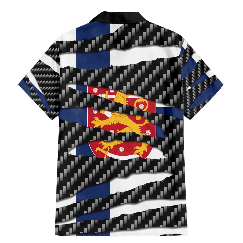 Finland Beast Family Matching Mermaid Dress and Hawaiian Shirt Ripped Flag Graphic - Wonder Print Shop