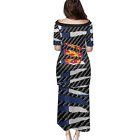 Finland Beast Family Matching Puletasi and Hawaiian Shirt Ripped Flag Graphic - Wonder Print Shop