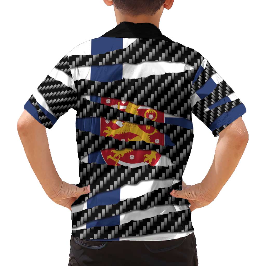 Finland Beast Hawaiian Shirt Ripped Flag Graphic - Wonder Print Shop