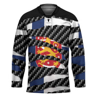 Finland Beast Hockey Jersey Ripped Flag Graphic - Wonder Print Shop