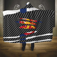 Finland Beast Hooded Blanket Ripped Flag Graphic - Wonder Print Shop