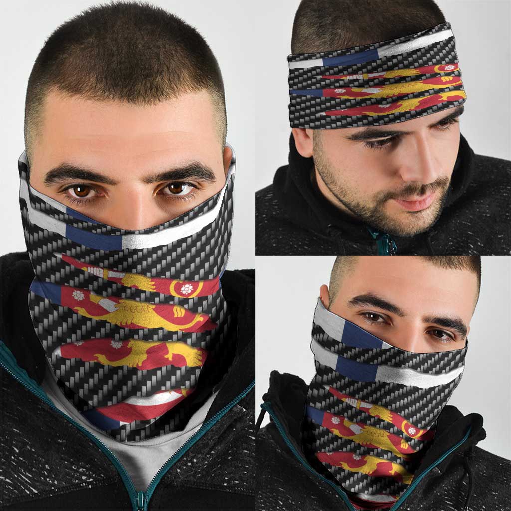 Finland Beast Neck Gaiter Ripped Flag Graphic - Wonder Print Shop
