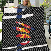 Finland Beast Quilt Ripped Flag Graphic - Wonder Print Shop