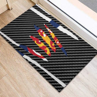 Finland Beast Rubber Doormat Ripped Flag Graphic - Wonder Print Shop
