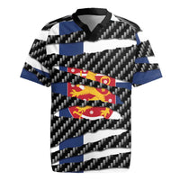 Finland Beast Rugby Jersey Ripped Flag Graphic - Wonder Print Shop