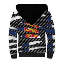 Finland Beast Sherpa Hoodie Ripped Flag Graphic - Wonder Print Shop