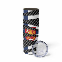 Finland Beast Skinny Tumbler Ripped Flag Graphic - Wonder Print Shop
