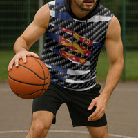 Finland Beast Sleeveless Hoodie Ripped Flag Graphic - Wonder Print Shop