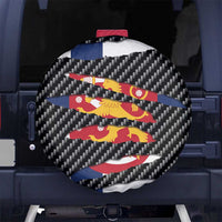Finland Beast Spare Tire Cover Ripped Flag Graphic - Wonder Print Shop