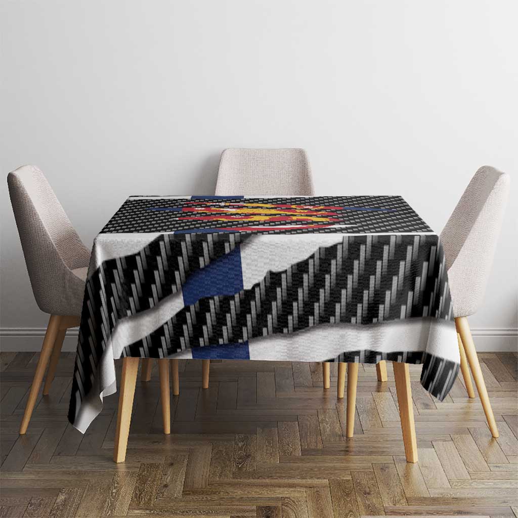 Finland Beast Tablecloth Ripped Flag Graphic - Wonder Print Shop