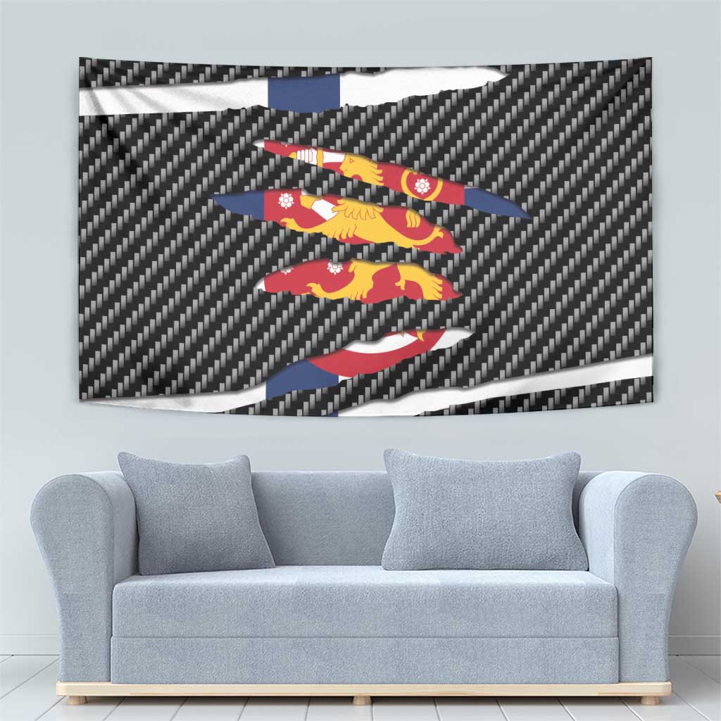 Finland Beast Tapestry Ripped Flag Graphic - Wonder Print Shop