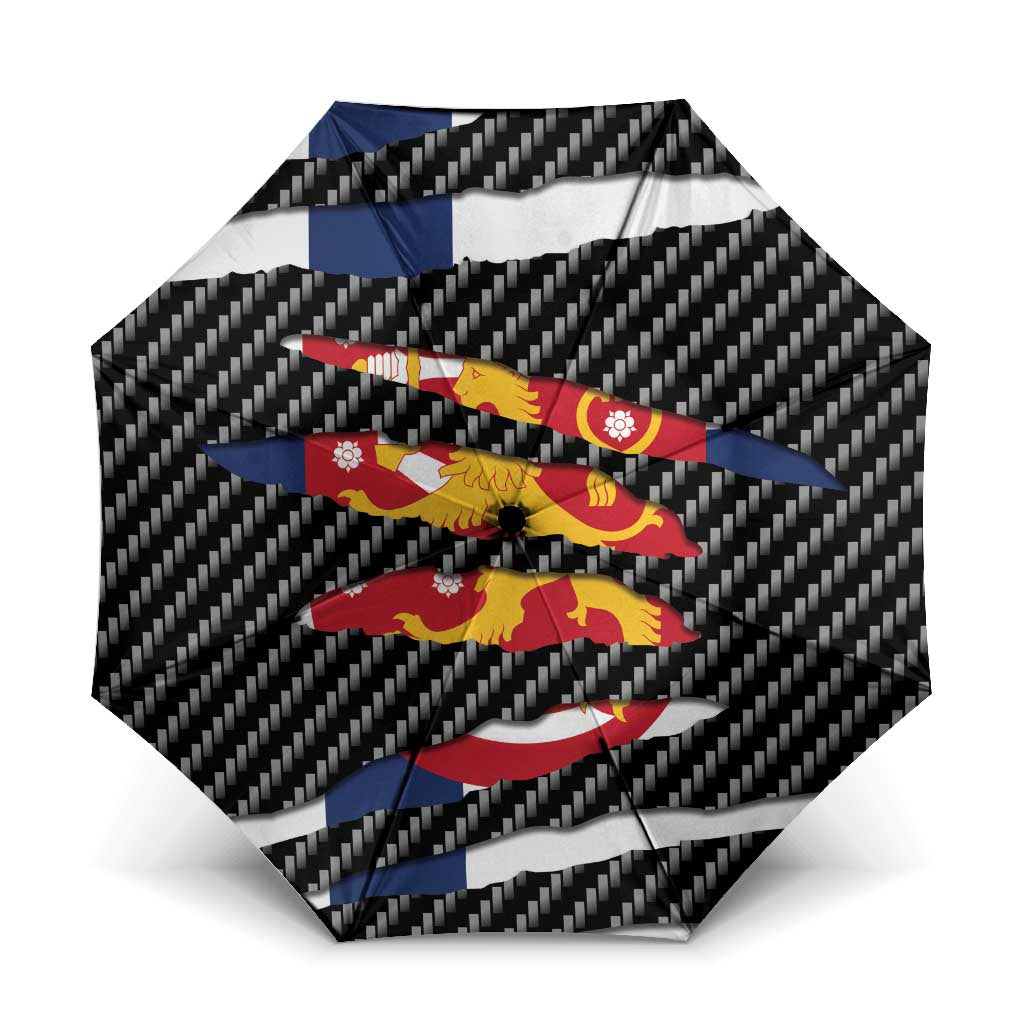Finland Beast Umbrella Ripped Flag Graphic - Wonder Print Shop