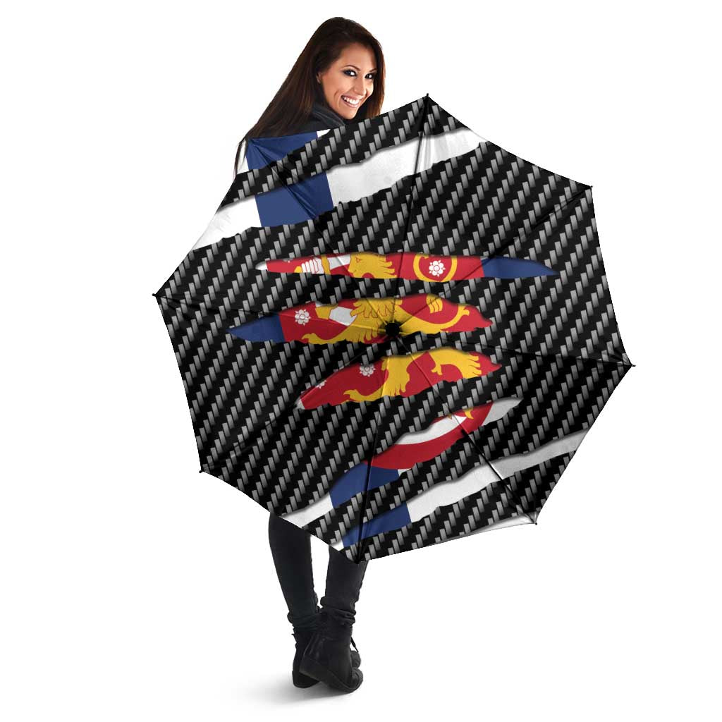 Finland Beast Umbrella Ripped Flag Graphic - Wonder Print Shop