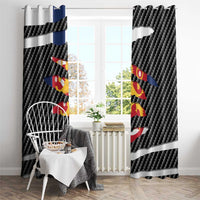 Finland Beast Window Curtain Ripped Flag Graphic - Wonder Print Shop