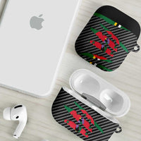 Dominica Beast AirPods Case Ripped Flag Graphic - Wonder Print Shop
