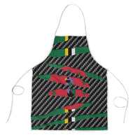 Dominica Beast Apron Ripped Flag Graphic - Wonder Print Shop