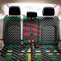 Dominica Beast Back Car Seat Cover Ripped Flag Graphic - Wonder Print Shop