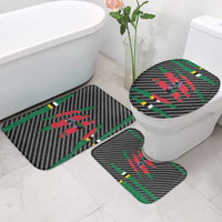 Dominica Beast Bathroom Set Ripped Flag Graphic - Wonder Print Shop