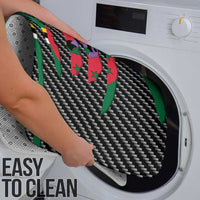 Dominica Beast Bathroom Set Ripped Flag Graphic - Wonder Print Shop