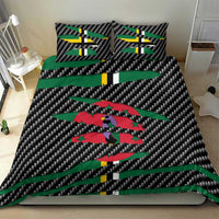 Dominica Beast Bedding Set Ripped Flag Graphic - Wonder Print Shop