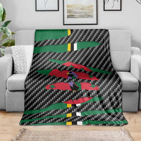 Dominica Beast Blanket Ripped Flag Graphic - Wonder Print Shop