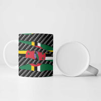 Dominica Beast Ceramic Mug Ripped Flag Graphic - Wonder Print Shop
