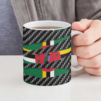 Dominica Beast Ceramic Mug Ripped Flag Graphic - Wonder Print Shop