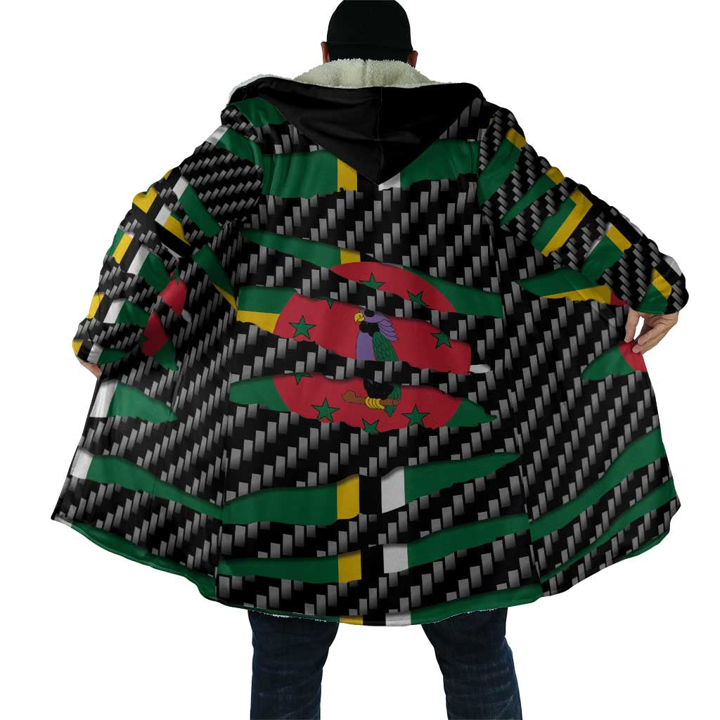 Dominica Beast Cloak Ripped Flag Graphic - Wonder Print Shop