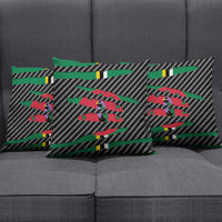 Dominica Beast Pillow Cover Ripped Flag Graphic - Wonder Print Shop