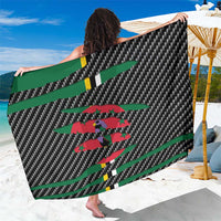 Dominica Beast Sarong Ripped Flag Graphic - Wonder Print Shop