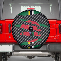 Dominica Beast Spare Tire Cover Ripped Flag Graphic - Wonder Print Shop
