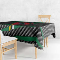 Dominica Beast Tablecloth Ripped Flag Graphic - Wonder Print Shop