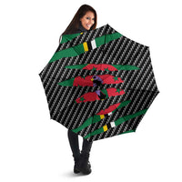 Dominica Beast Umbrella Ripped Flag Graphic - Wonder Print Shop