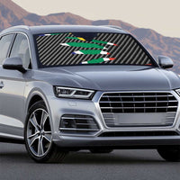 South Africa Beast Auto Sun Shade Ripped Flag Graphic - Wonder Print Shop