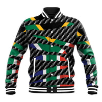 South Africa Beast Baseball Jacket Ripped Flag Graphic - Wonder Print Shop